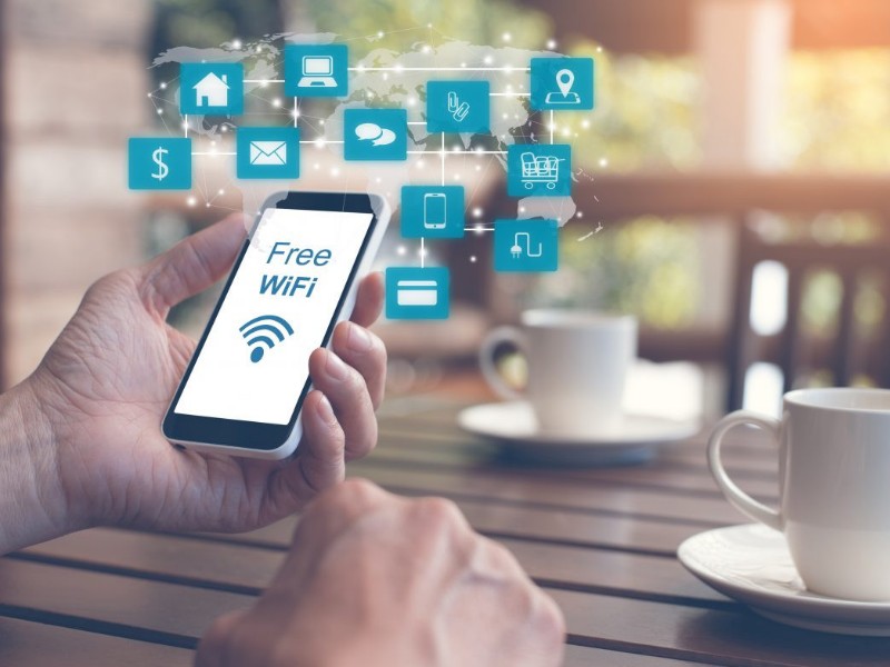 Wifi marketing được ứng dụng phổ biến tại nhiều địa điểm công cộng